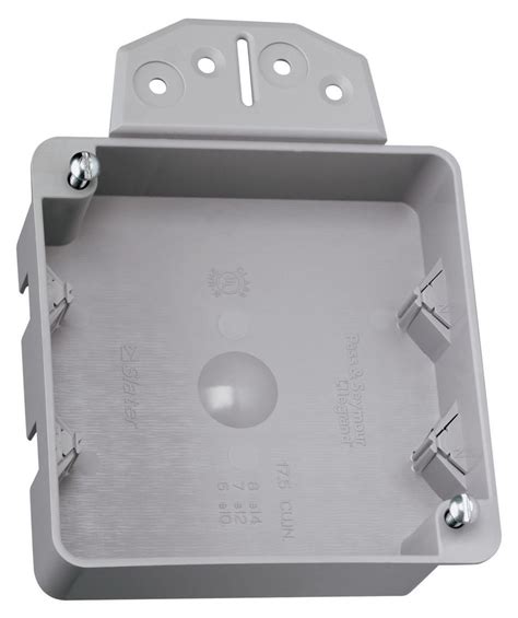 4 by 4 electrical repair box|shallow 4 square electrical box.